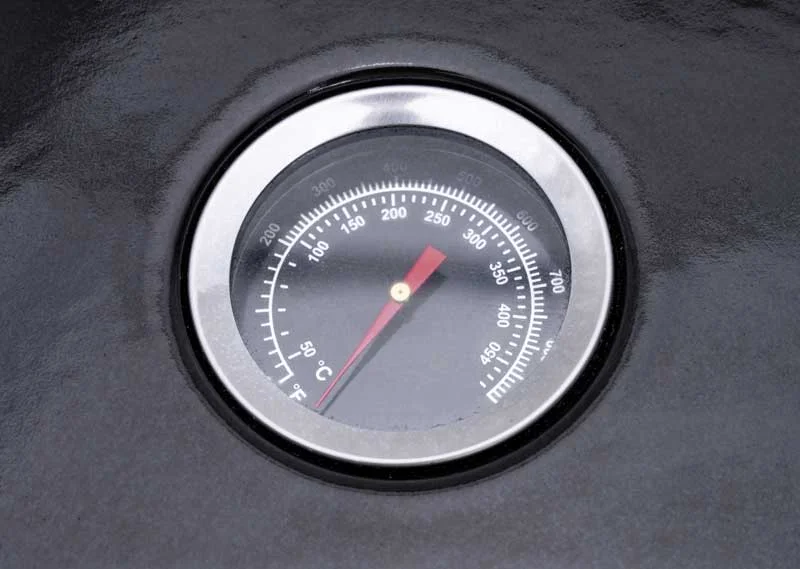 Built-In Temperature Gauge