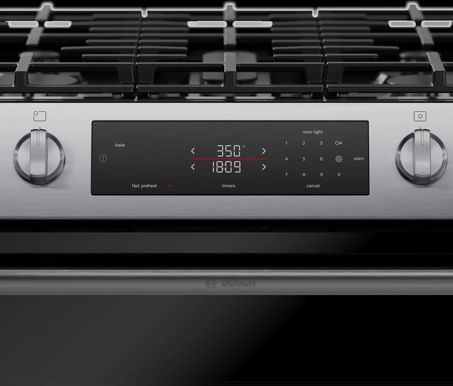 Sleek backlit user interface