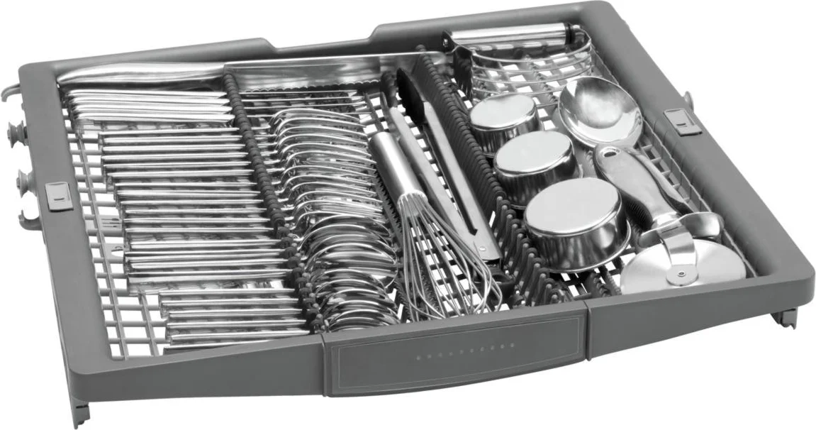 Loading flexibility with a 3rd rack dishwasher