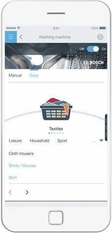 Laundry with Home Connect(R)