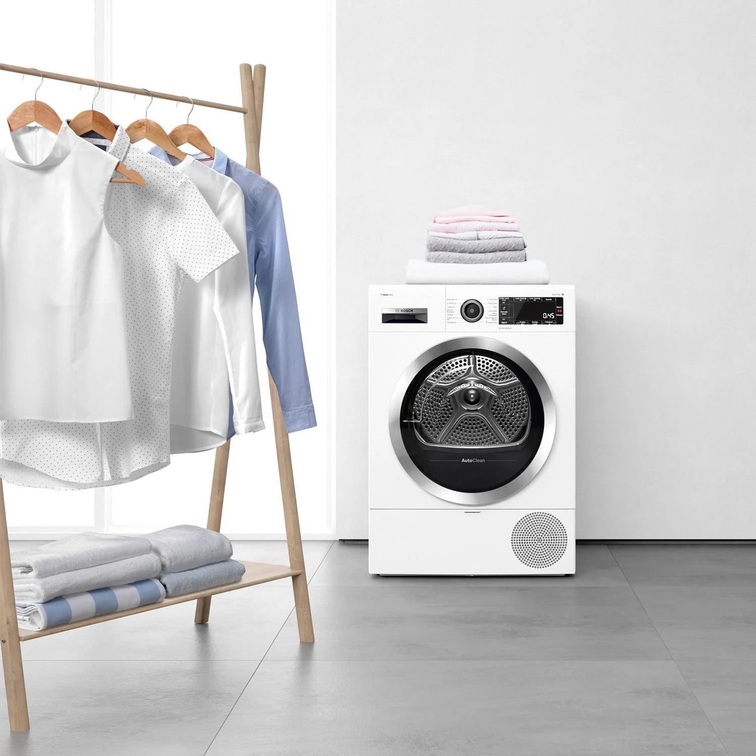 Fabric-friendly drying.