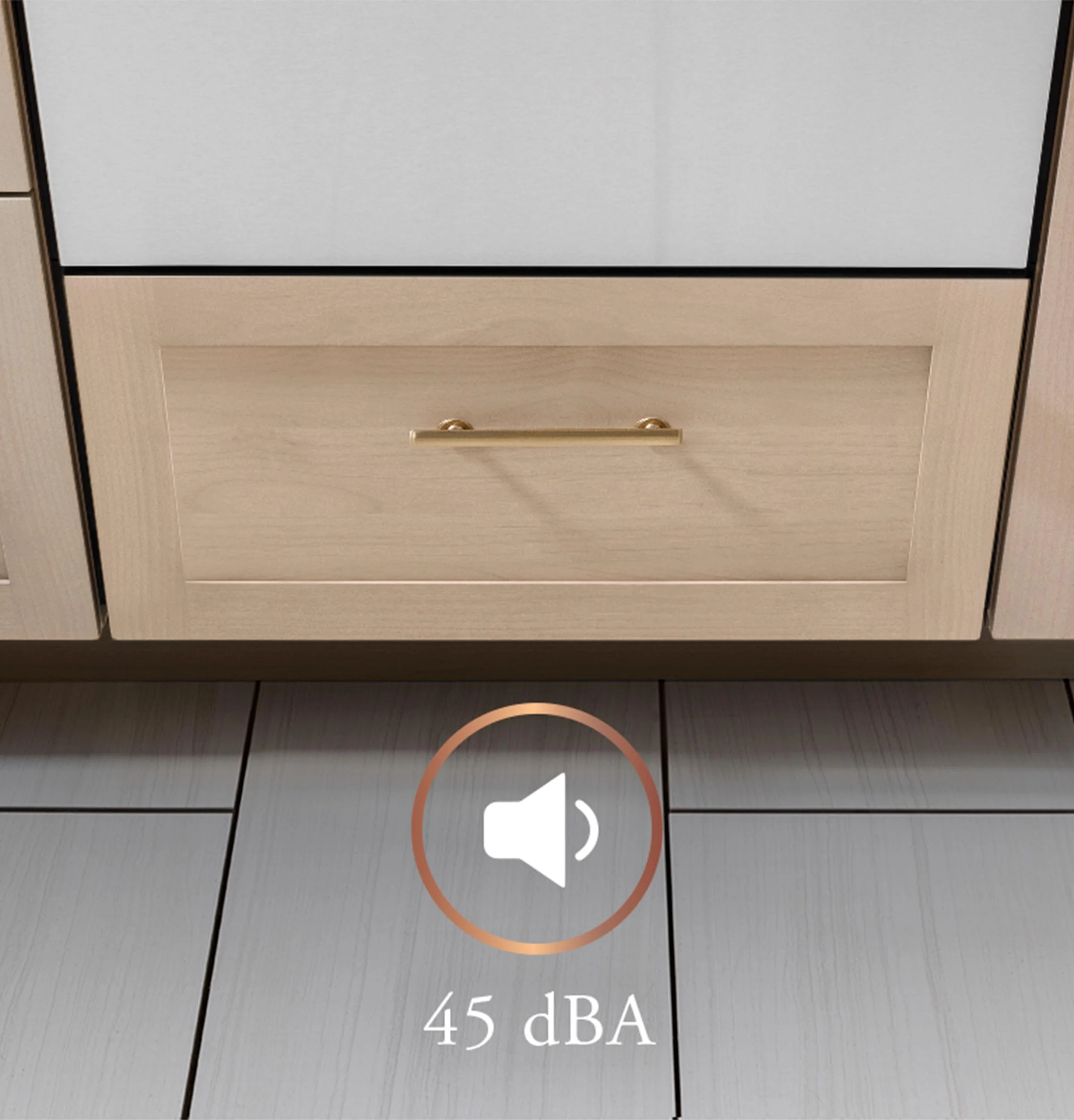 45 dBA Single Drawer