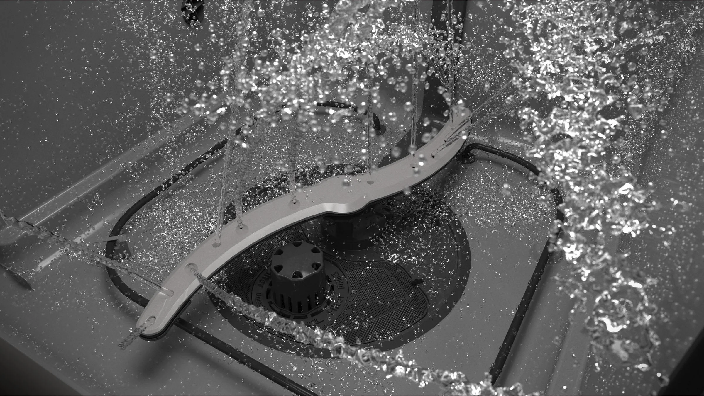 Heavy-Duty Plastic Interior Dishwasher