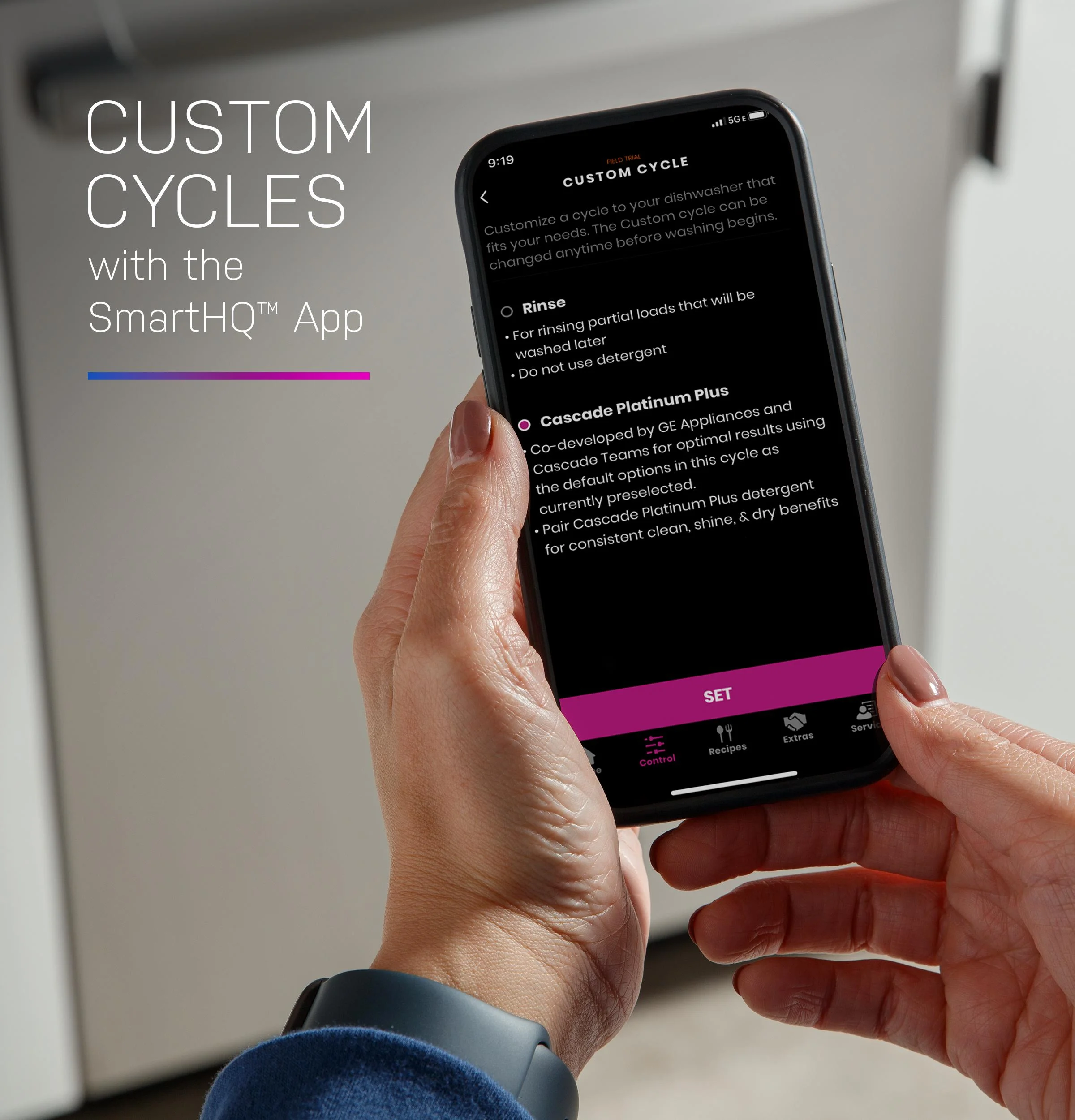 Smart Features Powered by SmartHQ(TM)