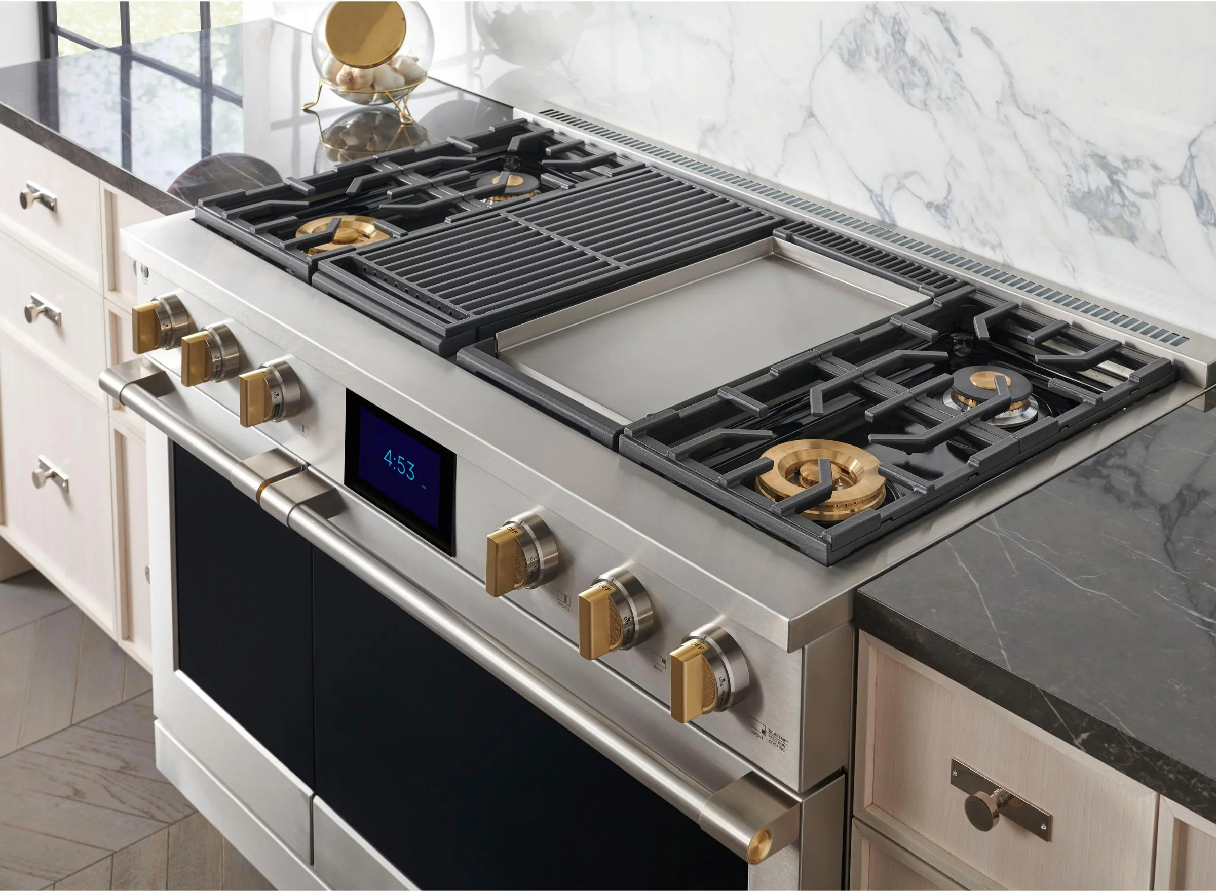 Versatile Gas Burner Configuration