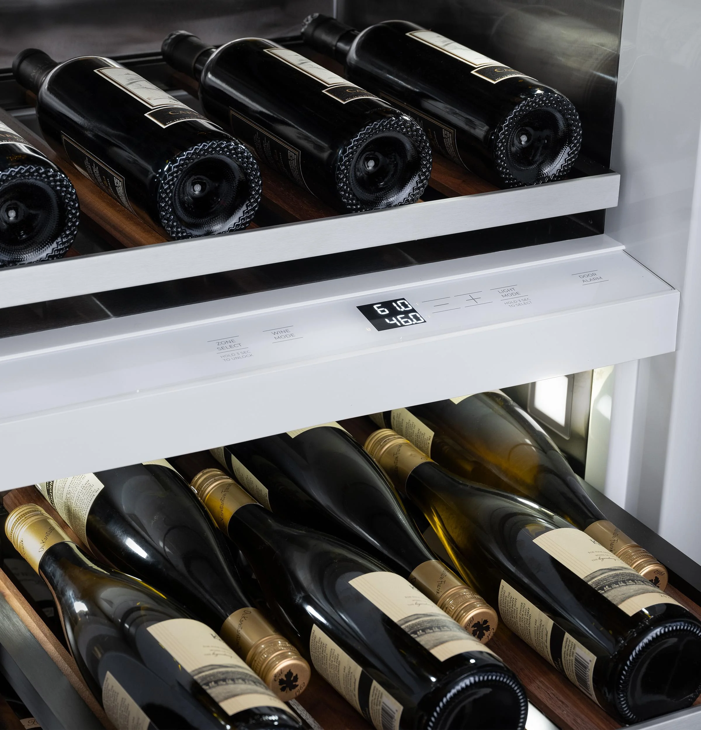 Dual Zone Wine Storage