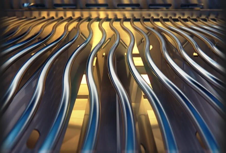 9.5mm Stainless Steel Iconic WAVE Cooking Grids