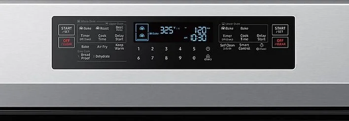 Cooking simplified with easy preset buttons