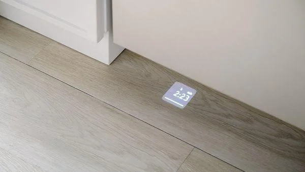 Time Remaining PowerBeam(R) countdown on floor