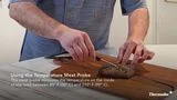 Cook precisely with the Multi-Point Temperature Meat Probe