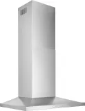 30-Inch Convertible Wall-Mount Low Profile Pyramidal Chimney Range Hood, 450 Max CFM, Stainless Steel
