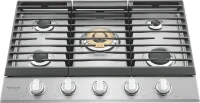 30" Gas Sealed Burner Cooktop, 5 Elements