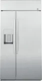 48" Built-In Side-by-Side Smart Refrigerator, 28.7 cu. ft. Capacity