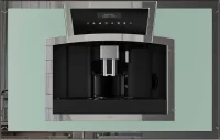30” BUILT-IN COFFEE MACHINE, Fiorentina Series, 2,1 cu.ft. Capacity