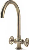FAUCET WITH “LOBE” KNOBS