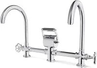 DOUBLE MIXER WITH “PETAL” KNOBS