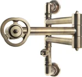 POT-FILLER FAUCET WITH “LOBE” KNOBS