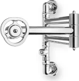 POT-FILLER FAUCET WITH “LOBE” KNOBS