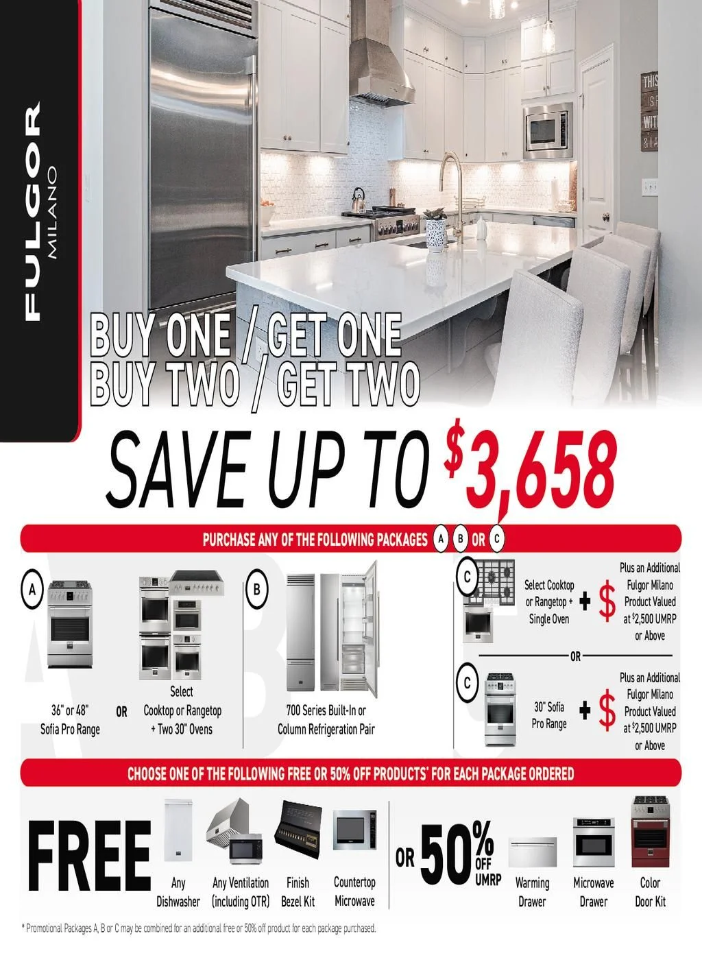 Fulgor Milano Consumer Promotion Rebate